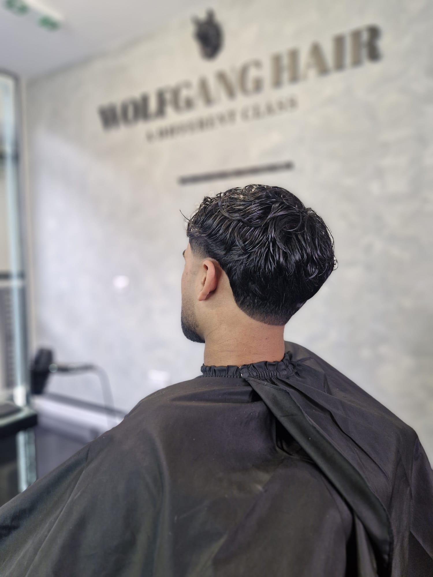 Textured waves finish